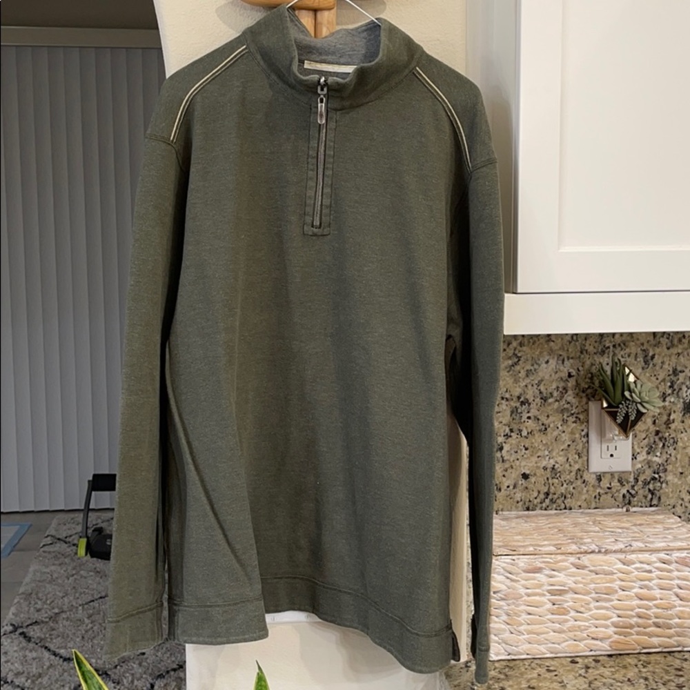 Tommy Bahama Men’s Quarter Zip Pullover